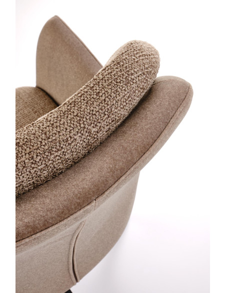 K591 krzesło z funkcją obracania, brązowy  (1p 2szt)