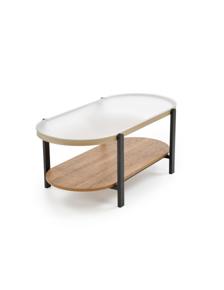 KAMALA  ława, naturalny / czarny (1p 1szt)