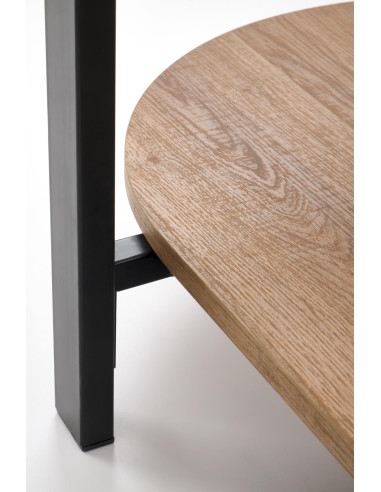 KAMALA  ława, naturalny / czarny (1p 1szt)