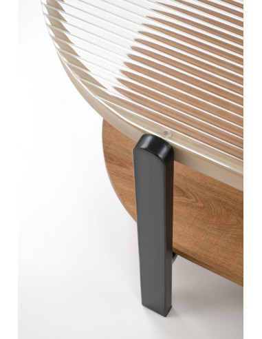 KAMALA  ława, naturalny / czarny (1p 1szt)