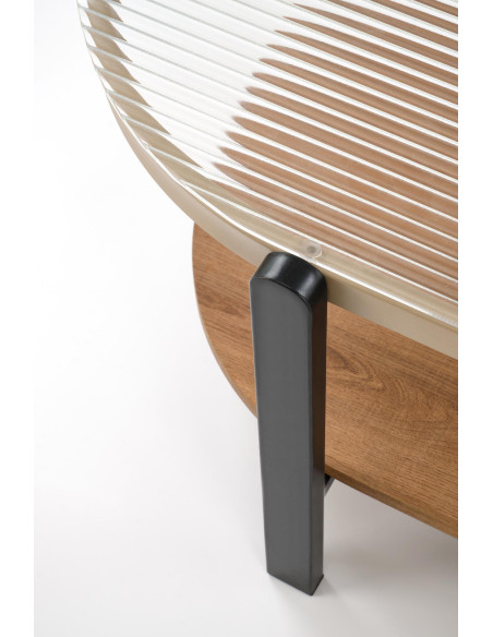 KAMALA  ława, naturalny / czarny (1p 1szt)