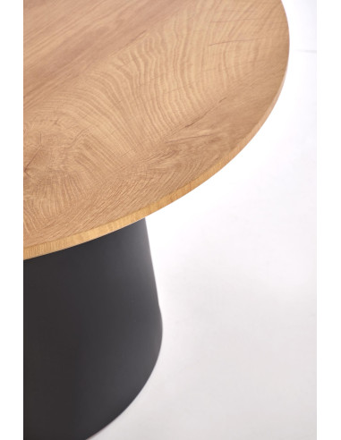 MALOMI zestaw 2 ław, naturalny/czarny