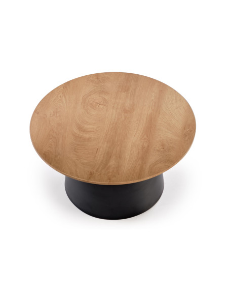 MALOMI zestaw 2 ław, naturalny/czarny