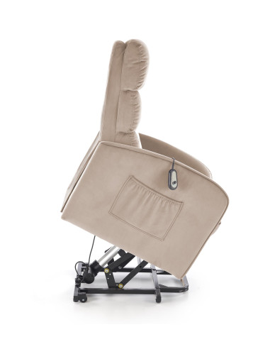 MARONI fotel wypoczynkowy beżowy