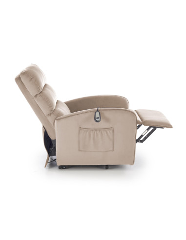 MARONI fotel wypoczynkowy beżowy