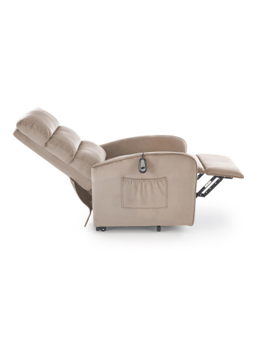 MARONI fotel wypoczynkowy beżowy