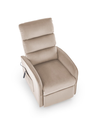 MARONI fotel wypoczynkowy beżowy