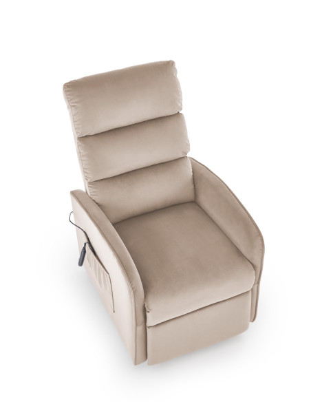 MARONI fotel wypoczynkowy beżowy