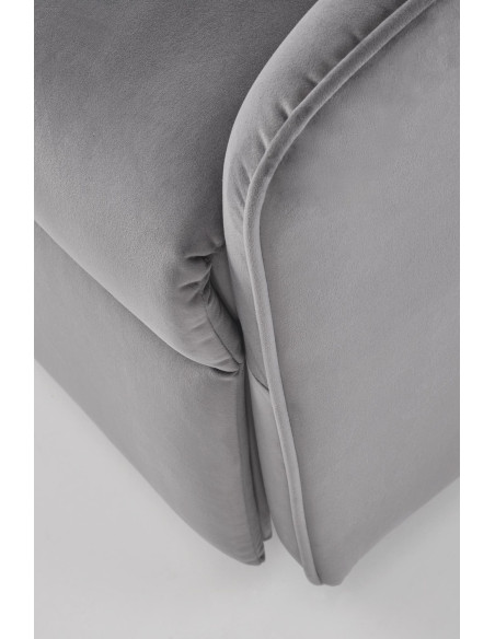 MARONI fotel wypoczynkowy popielaty