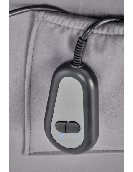 MARONI fotel wypoczynkowy popielaty