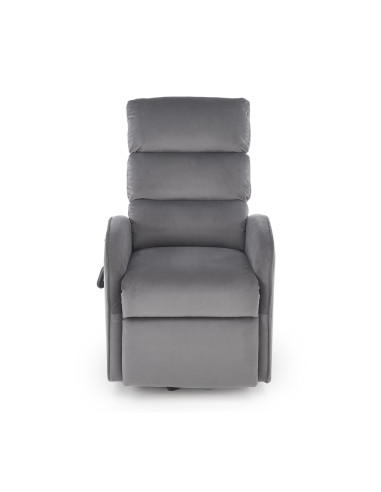 MARONI fotel wypoczynkowy popielaty