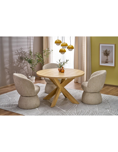 MORUS stół okrągły naturalny (1p 1szt)