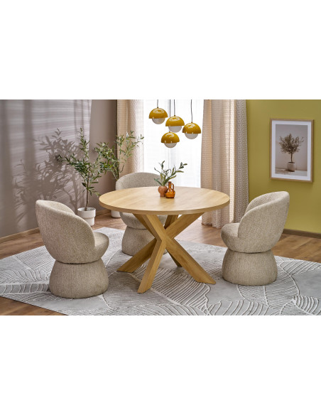 MORUS stół okrągły naturalny (1p 1szt)