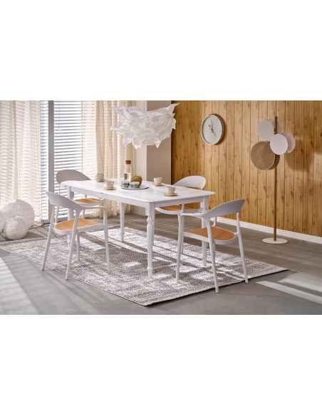 NELSON stół rozkładany, biały (1p 1szt)