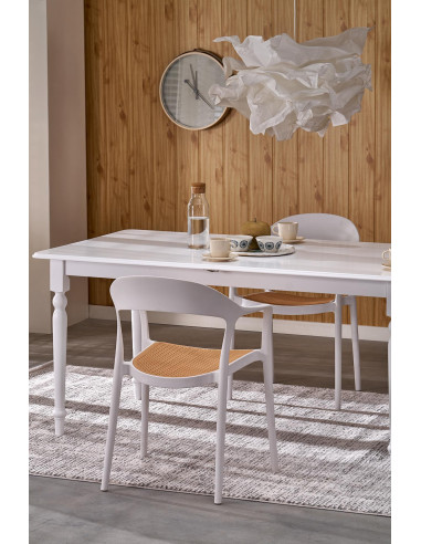 NELSON stół rozkładany, biały (1p 1szt)