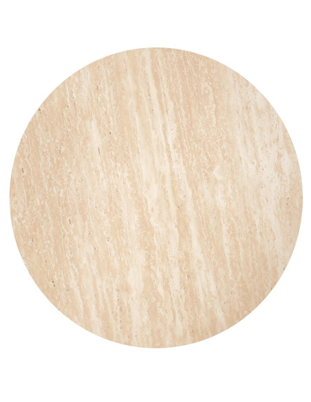 OREO zestaw dwóch ław, trawertyn / biały  (1p 1szt)