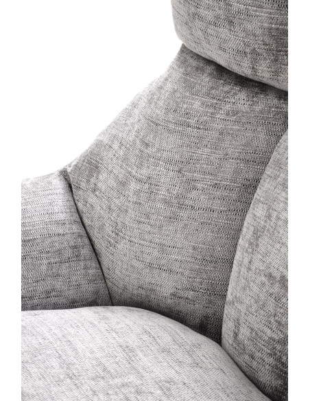 ORINOKO fotel wypoczynkowy popielaty (1p 1szt)