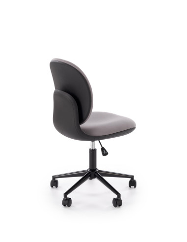 ORION  fotel młodzieżowy, czarny - popielaty (1p 1szt)