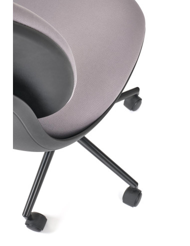 ORION  fotel młodzieżowy, czarny - popielaty (1p 1szt)