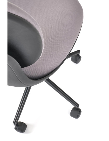 ORION  fotel młodzieżowy, czarny - popielaty (1p 1szt)