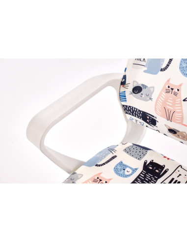 ORIS  fotel obrotowy, wielokolorowy