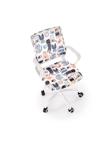 ORIS  fotel obrotowy, wielokolorowy