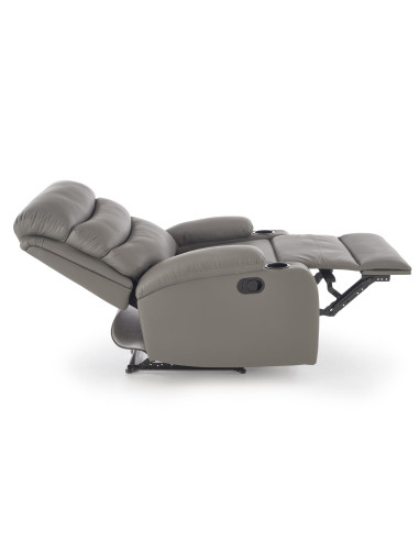 PERUS fotel wypoczynkowy popielaty (1p 1szt)