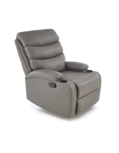 PERUS fotel wypoczynkowy popielaty (1p 1szt)