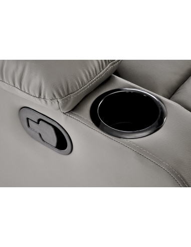 PERUS fotel wypoczynkowy popielaty (1p 1szt)