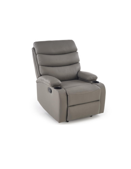 PERUS fotel wypoczynkowy popielaty (1p 1szt)