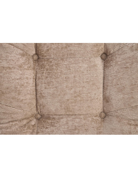 PESTO fotel z podnóżkiem / funkcja kołyski,  beżowy