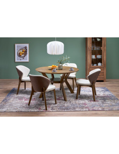 RUPERT stół okrągły, orzechowy (1p 1szt)