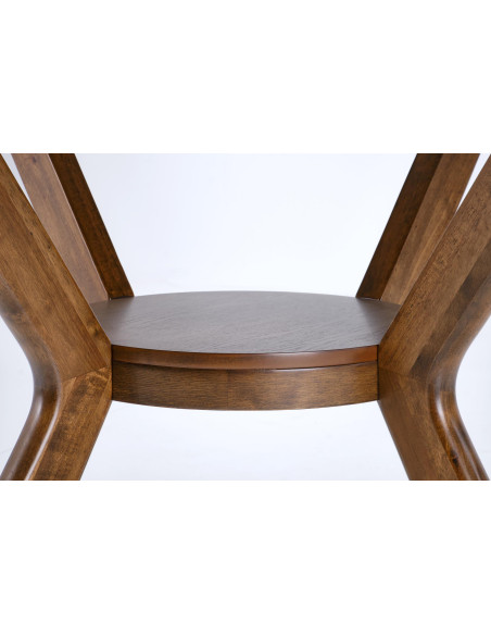 RUPERT stół okrągły, orzechowy (1p 1szt)