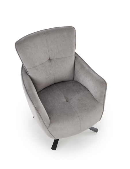 SCAMPI fotel wypoczynkowy, popielaty (1p 1szt)