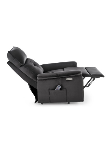 SEMIR 2 fotel wypoczynkowy czarny (2p 1szt)