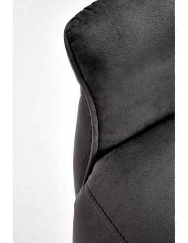 SEMIR 2 fotel wypoczynkowy czarny (2p 1szt)