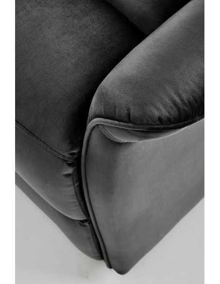 SEMIR 2 fotel wypoczynkowy czarny (2p 1szt)