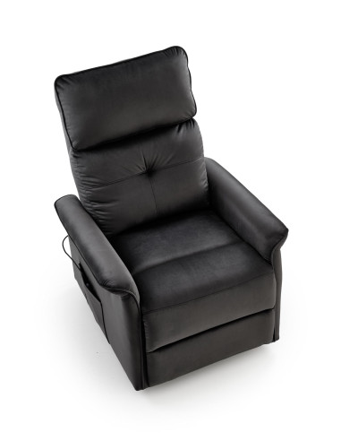 SEMIR 2 fotel wypoczynkowy czarny (2p 1szt)