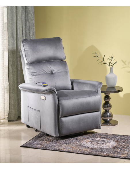 SEMIR 2 fotel wypoczynkowy popielaty (2p 1szt)