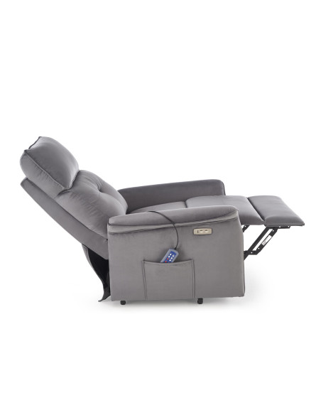 SEMIR 2 fotel wypoczynkowy popielaty (2p 1szt)