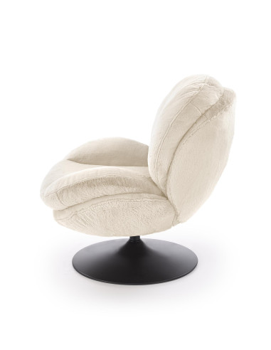 SHELL fotel wypoczynkowy, kremowy (1p 1szt)