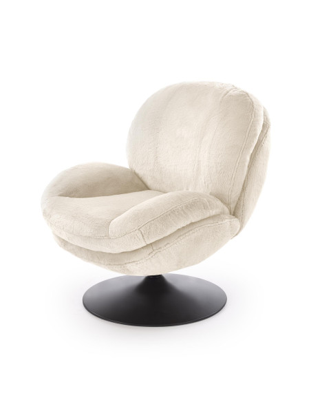 SHELL fotel wypoczynkowy, kremowy (1p 1szt)