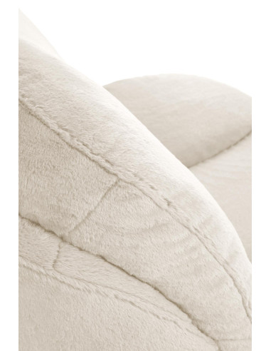 SHELL fotel wypoczynkowy, kremowy (1p 1szt)