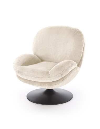 SHELL fotel wypoczynkowy, kremowy (1p 1szt)