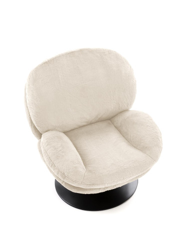 SHELL fotel wypoczynkowy, kremowy (1p 1szt)