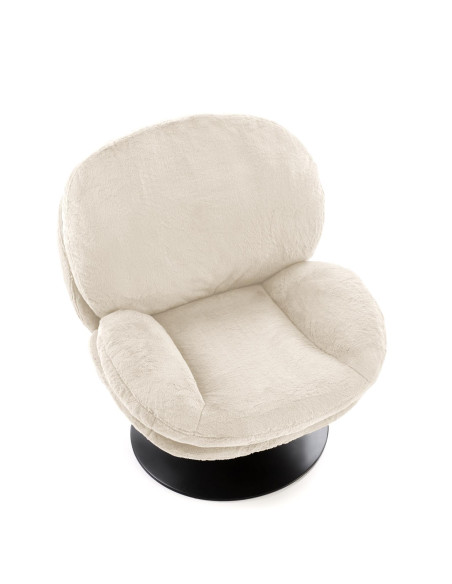 SHELL fotel wypoczynkowy, kremowy (1p 1szt)