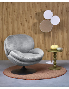 SHELL fotel wypoczynkowy, popielaty (1p 1szt)