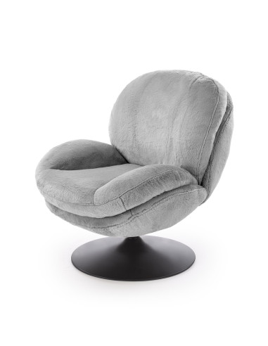 SHELL fotel wypoczynkowy, popielaty (1p 1szt)