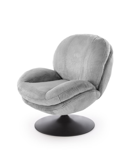 SHELL fotel wypoczynkowy, popielaty (1p 1szt)