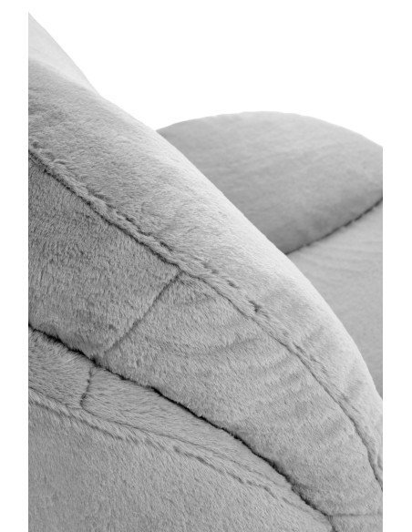 SHELL fotel wypoczynkowy, popielaty (1p 1szt)